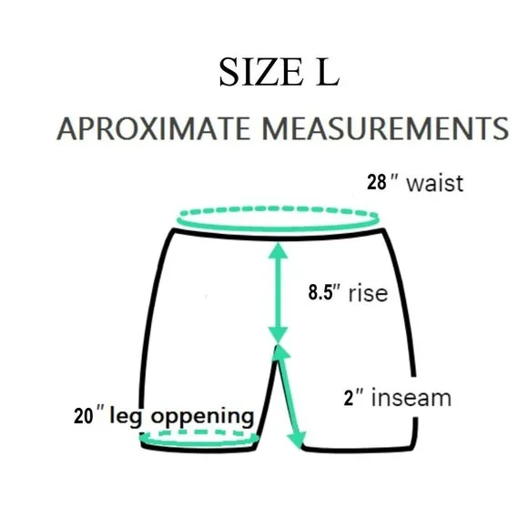 Size L Kancan Women's Cuffed Denim Short Shorts Mid Rise Medium Blue Cotton - Picture 4 of 5